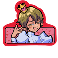 Naoya Zenin solo sticker featuring the World is Mine pose.