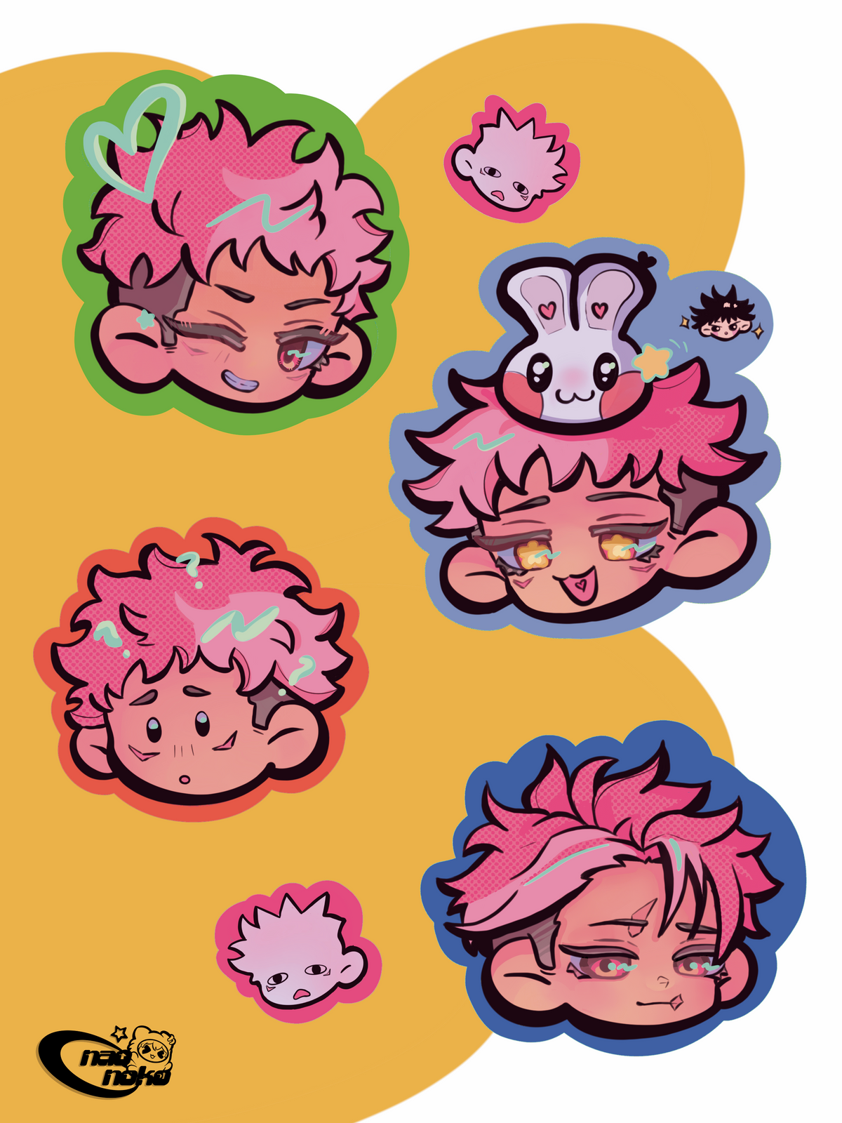 Itadori Yuji Sticker Sheet
